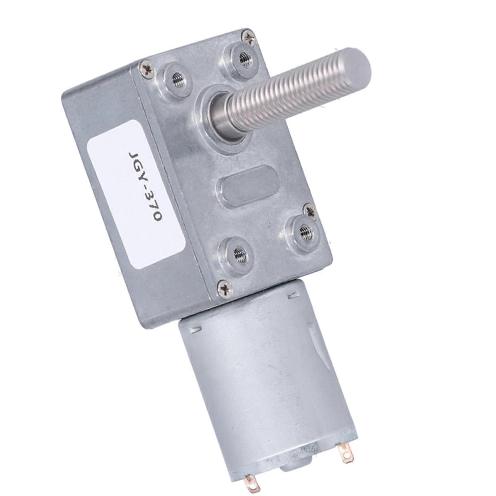 Compact Self-Locking Reversible Geared Motor