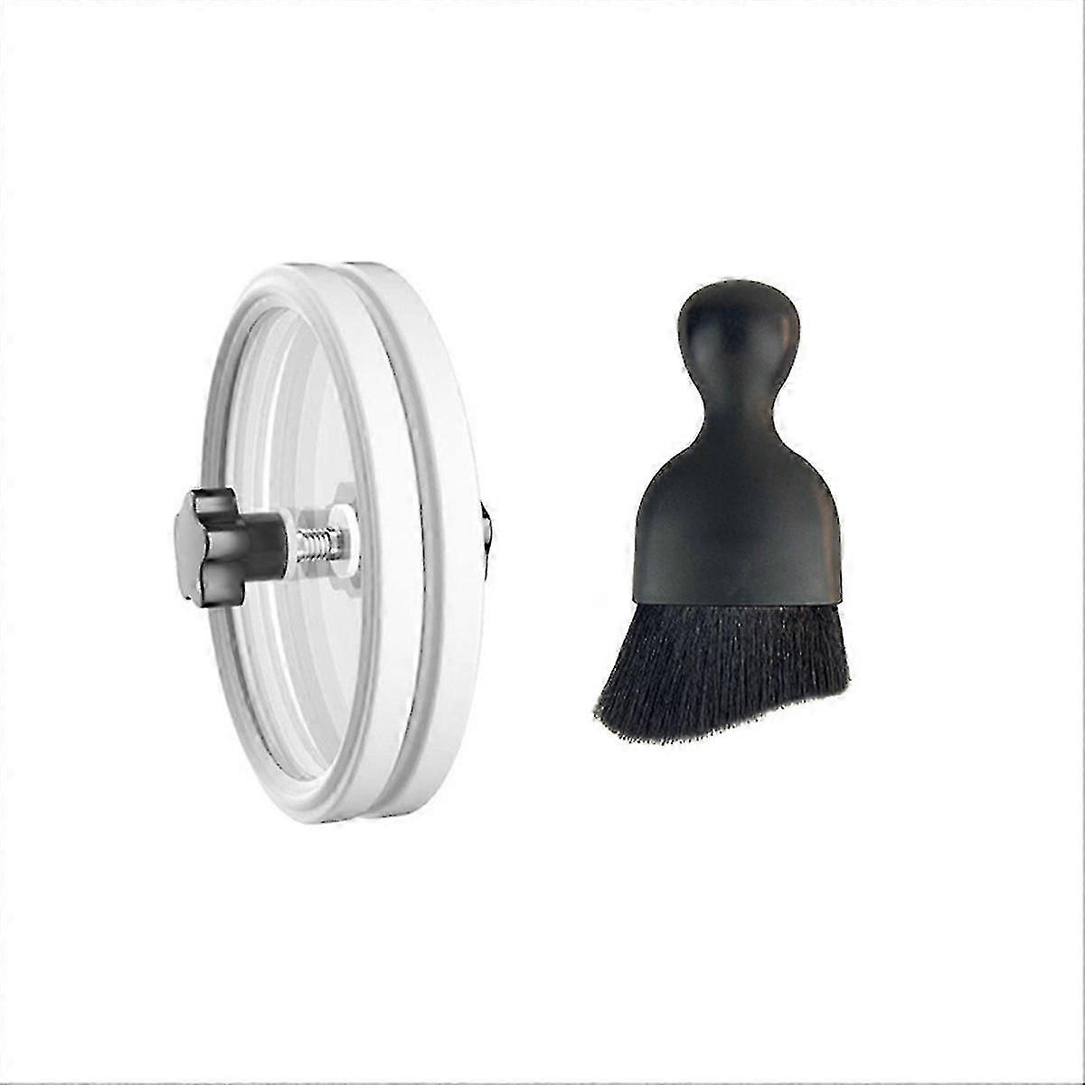 White Vinyl Label Protector Clamp