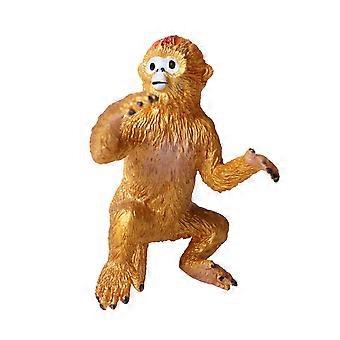 Animal Observer Toys Static Design Realistic Monkey Model Multi Purpose Ornament For Kids 1.6×2×2.2in 1Pack