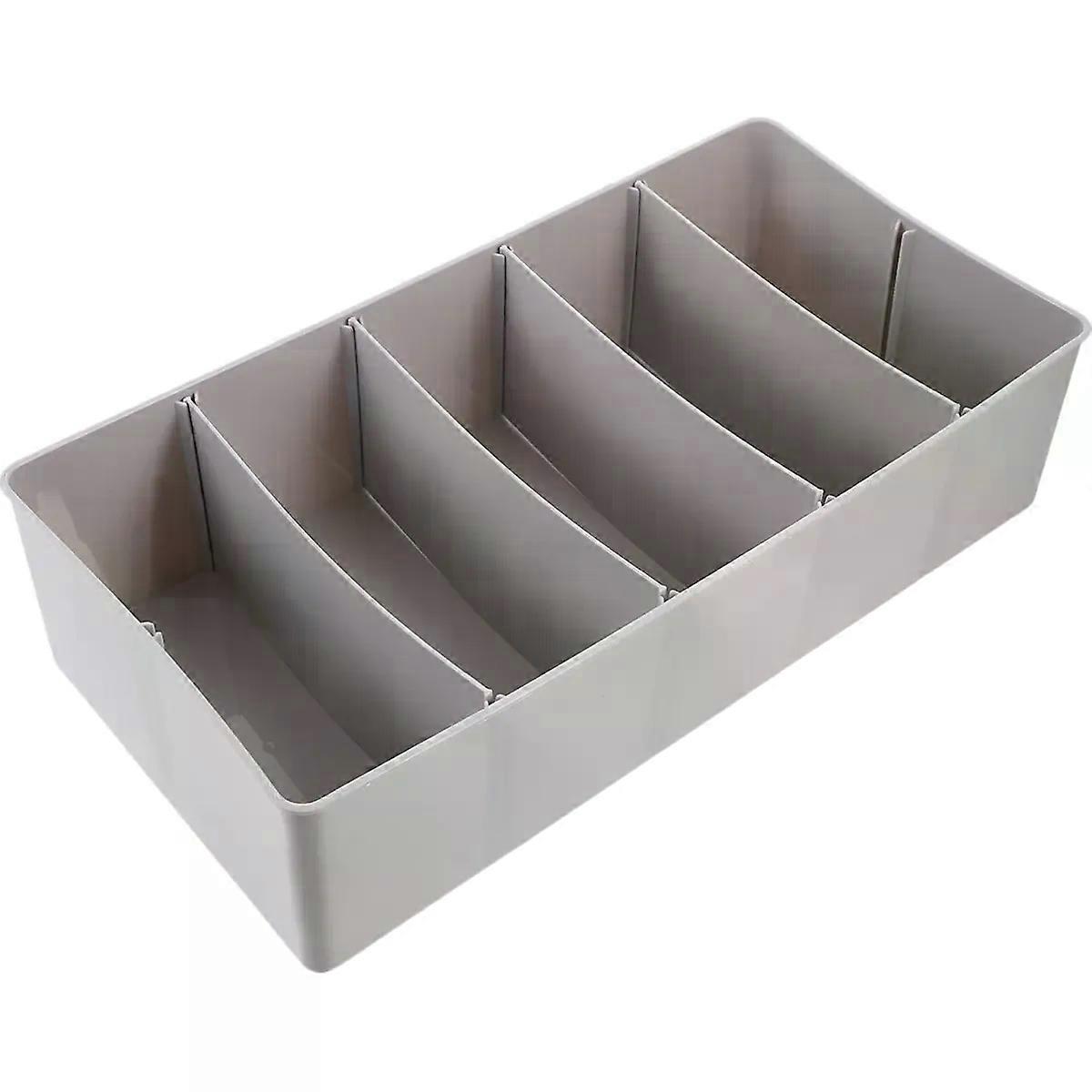 Drawer Tray Money Organizer, Multi-grid Plastic PP Storage Box