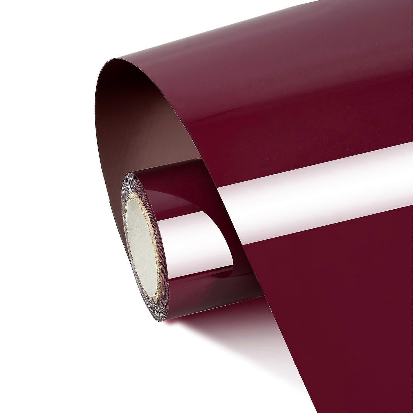 Plotterfolie textiel, 30,5 cm x 3 m, bordeauxrood