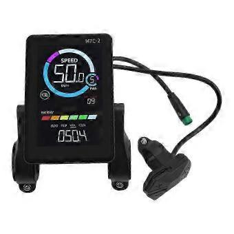 M7C-2 E-Bike LCD Display Meter 24/36/48/60V for Mountain E-Bike 5PIN-SSZFV