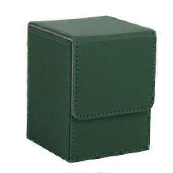 Green PU Leather YuGiOh Card Deck Box