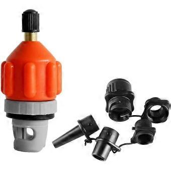 Undurchlässiger Adapter für Luftventile aus PA66.
