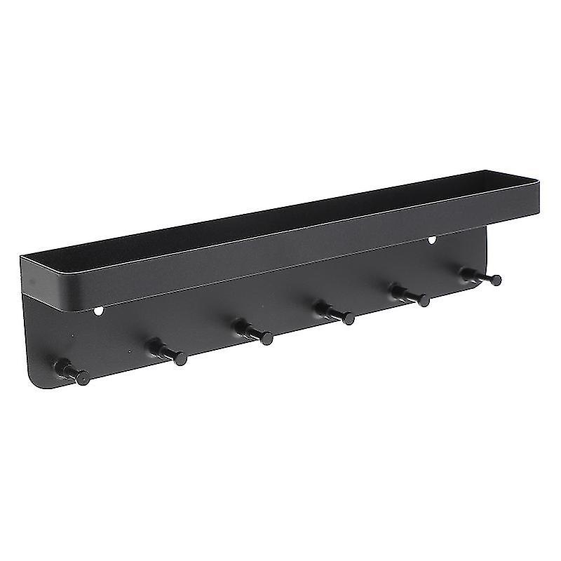 24.5X4.4z6cm Black Utility Hooks 1 Set Umbrella Storage Rack Umbrella Storage Shelf Wall-mounted Umb