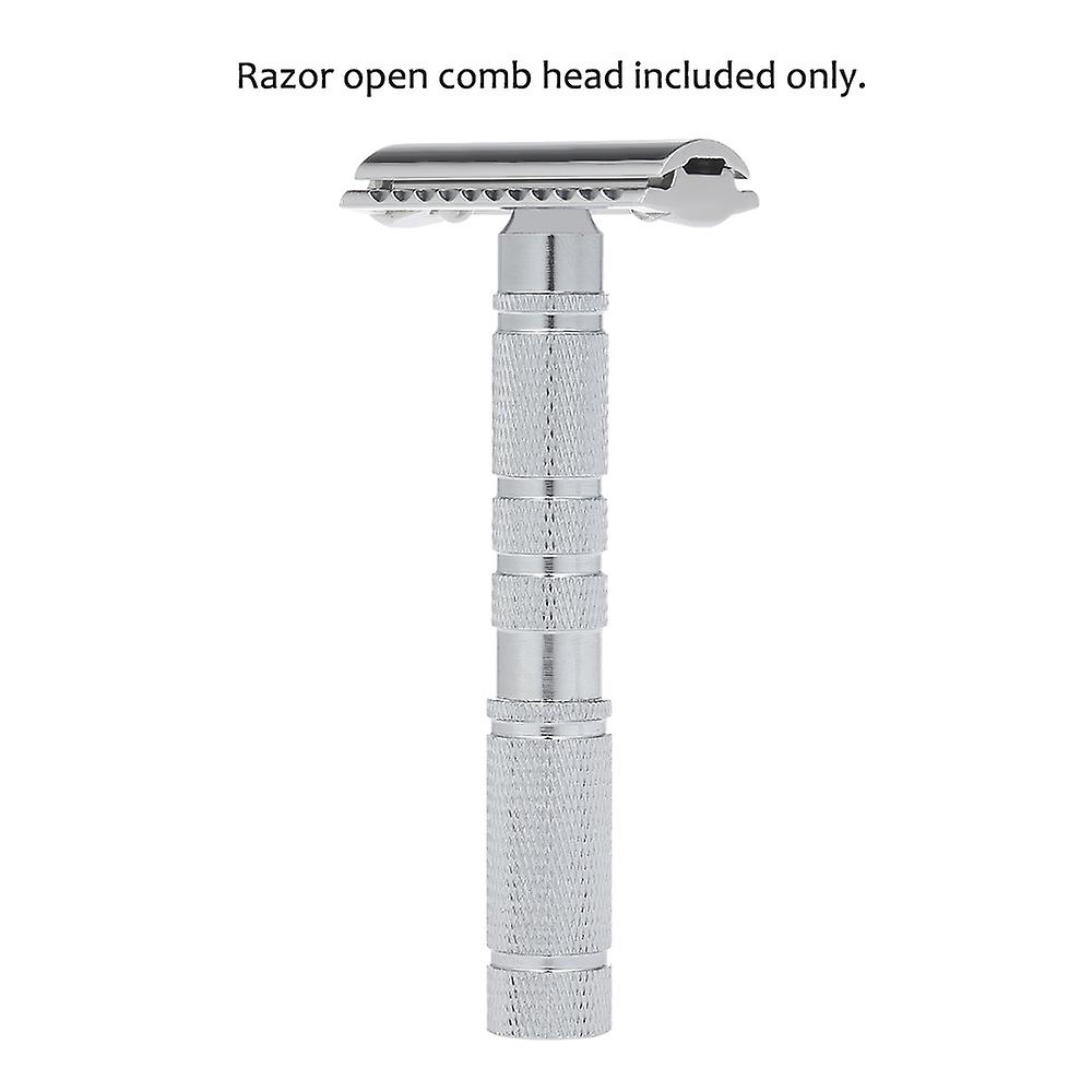 Double Edge Shaving Safety Razor Open Comb Head Men Safety Razor Head