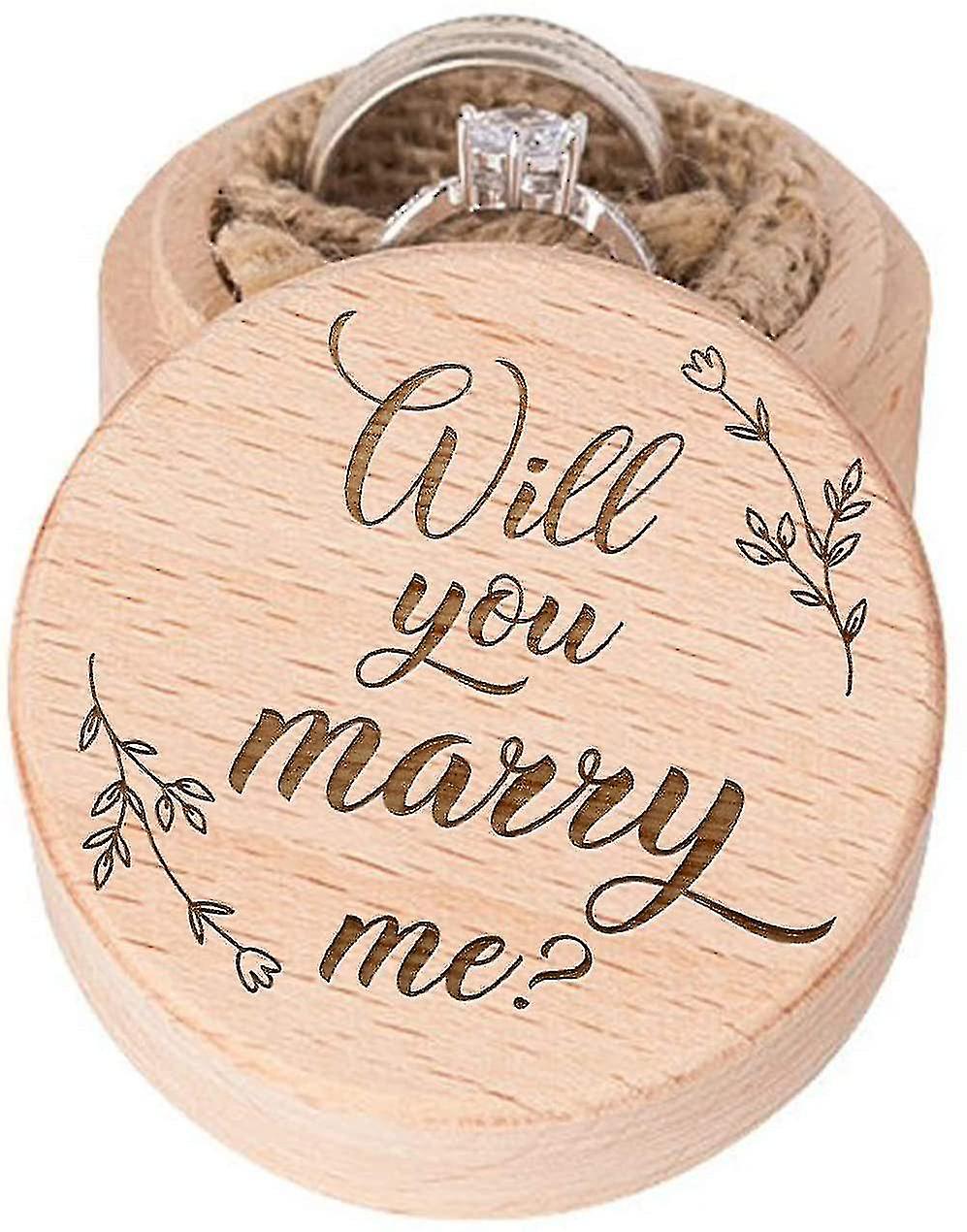 Wedding Ring Box, Ring Bearer Box, Proposal Ring Box, Engagement Ring Holder