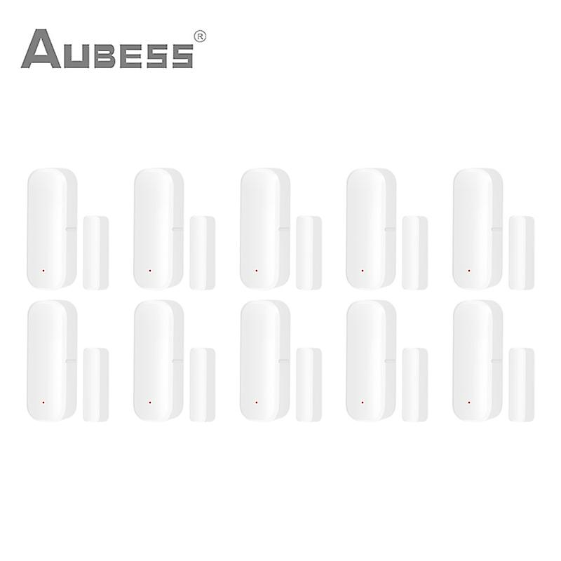 Aubess Tuya WiFi Smart Door Sensor Smart Home Door Open/Closed Detectors Window Sensor