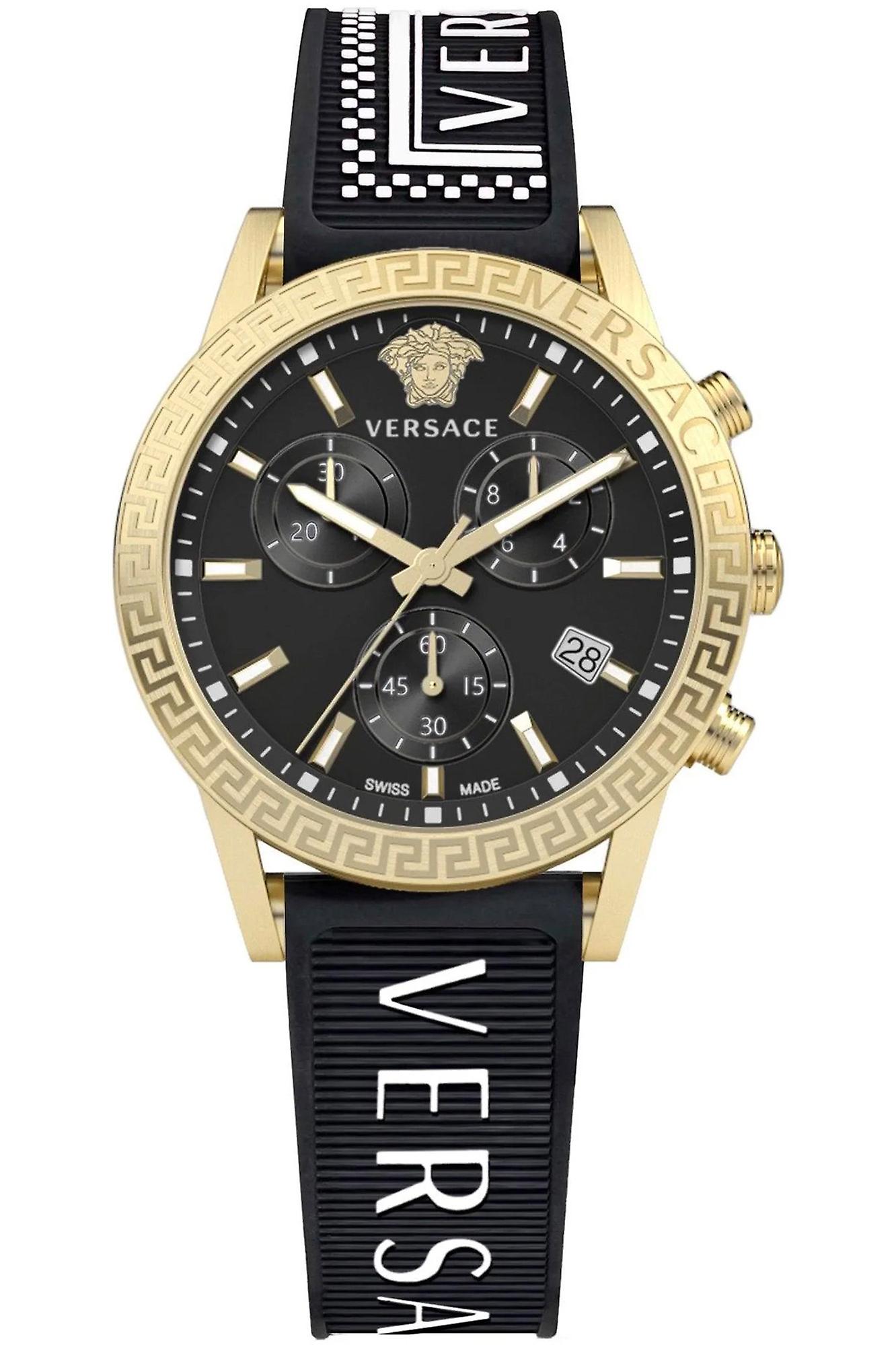 Versace VEKB00422 - Rubber Unisex Quartz Chronograph
