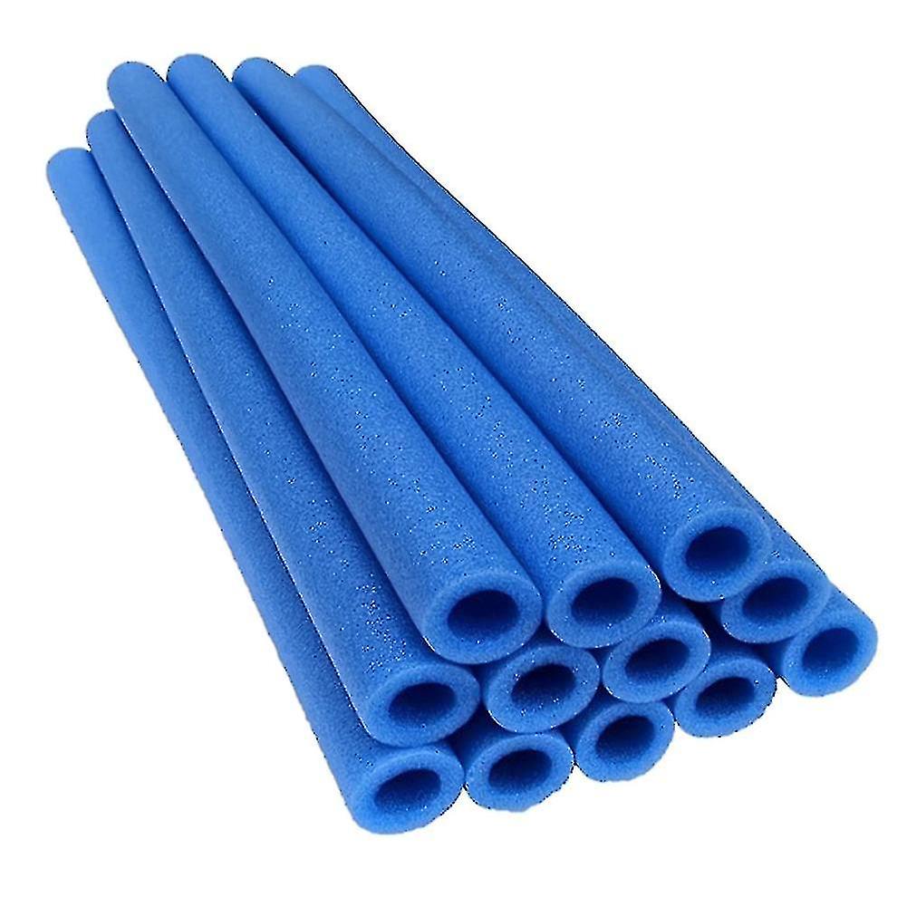 10pcs Trampoline Poler Dekke Polstring Skum Rør Blå