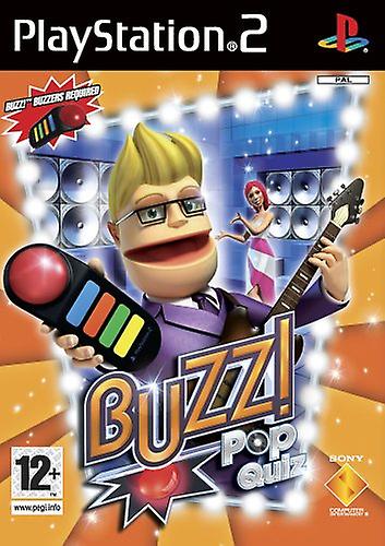 Buzz! Pop Quiz - Solus (PS2) - PAL - New & Sealed
