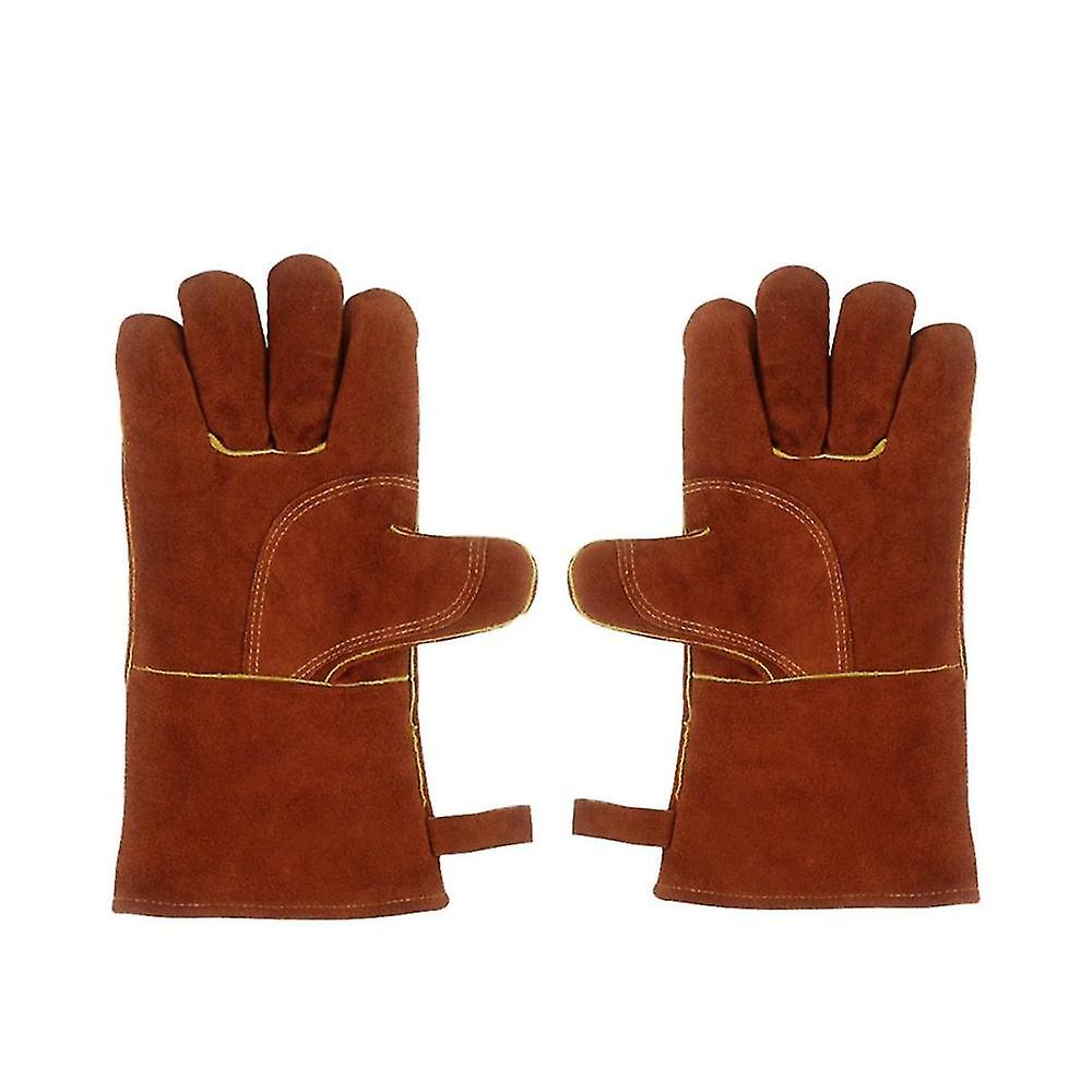 Welding Gloves Heat/fire Resistant Gloves Durable Gloves For Bbq