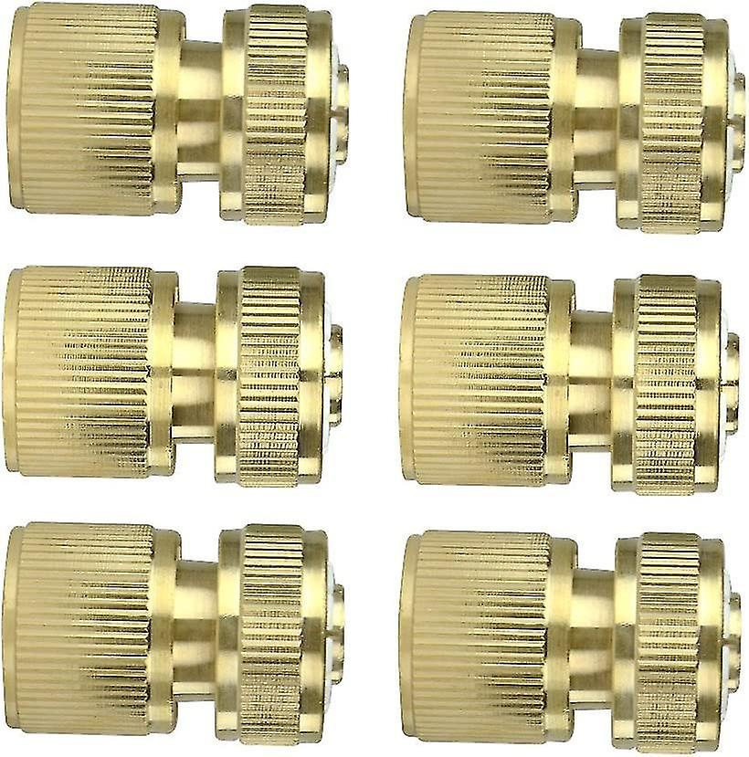 Pack 1/2" Quick Connectors Garden Hose Connectors