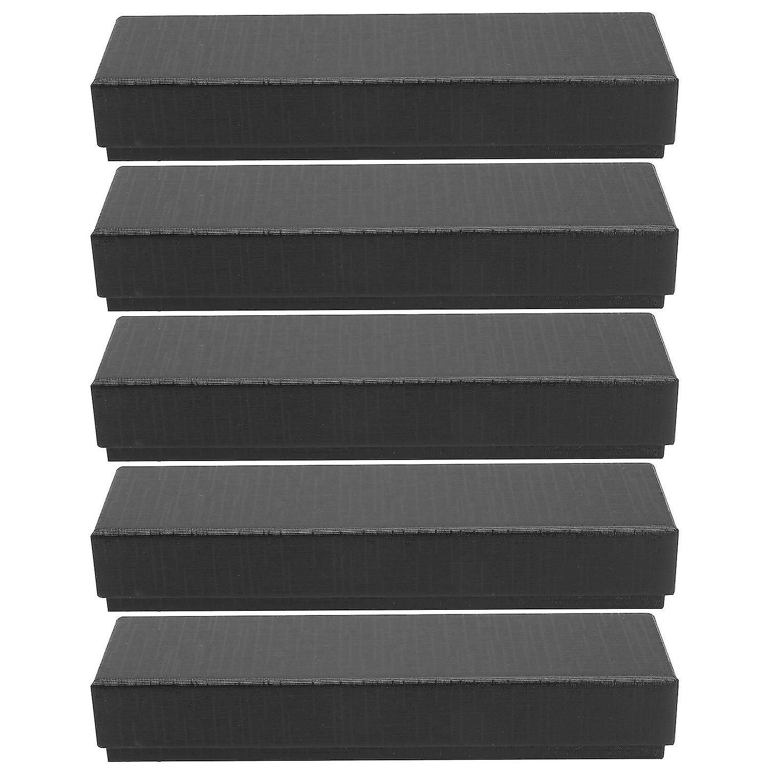 5pcs Bookmark Storage Box Student Stationery Case Paper Pen Container Gift Box