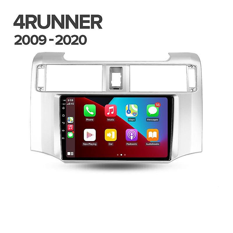 For Toyota 4Runner 5 N280 2009 - 2020 Car Radio GPS Navigation Carplay Android Auto Player Android