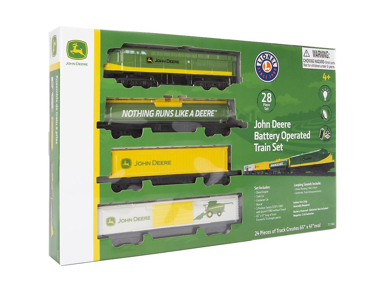 Lionel John Deere - 28 Piece Train Set