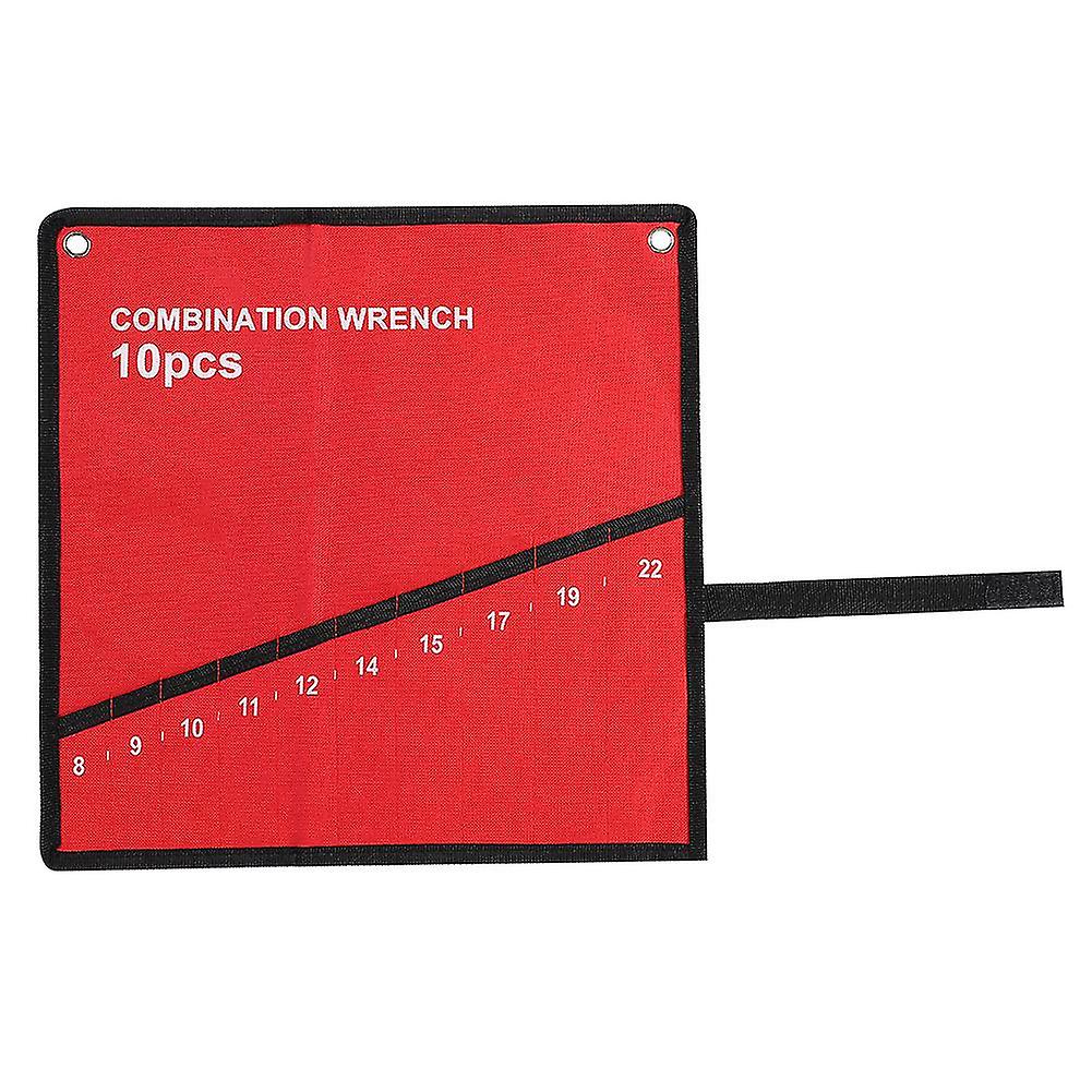 Multi Pocket Roll Up Tools Storage Bag Spanner Plier Wrench Holder Organizer
