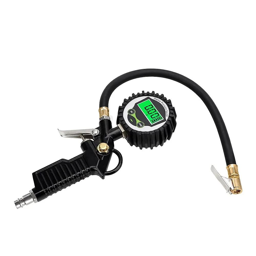 Digital Lcd Display For Auto Car Bike Motor Led Backlight Vehicle Tester Car Eu Tire Air Pressure Inflator Gauge