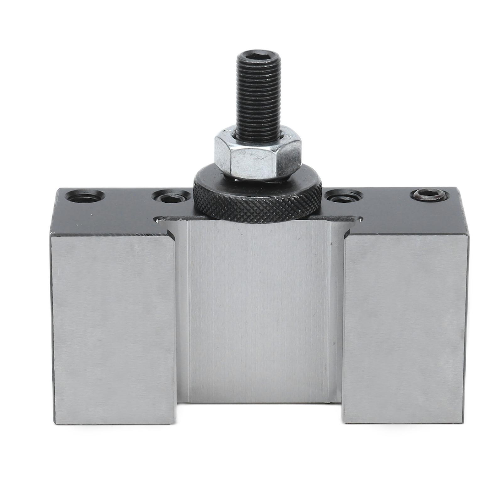 Porte-outil de tour pratique, précis, en acier au carbone trempé, robuste, durable, à changement rapide