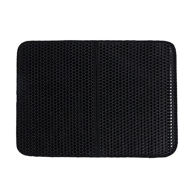 Non-slip Cat Litter Mat EVA Double-Layer Pet Cat Litter Trapper Mats With Waterproof Litter Pet Mat Cat Layer Bottom Dur