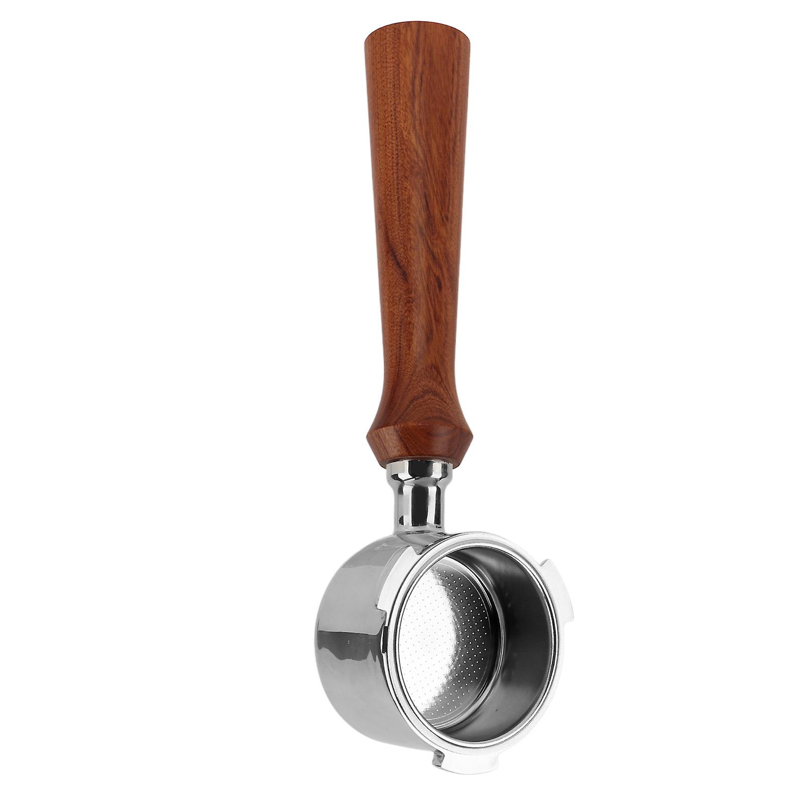 51mm Bottomless Coffee Portafilter 3 Ears Single Layer Portafilter Coffee Machine Bottomless Filter For Delonghi F Redwood 