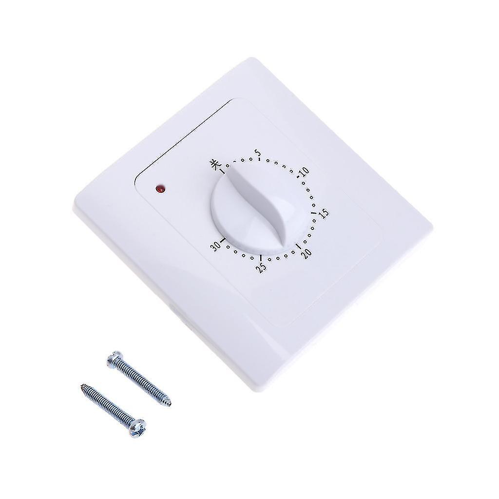 220v Digital Timer Control Switch Plastic Mechanical Timer Swtich 30 Minutes