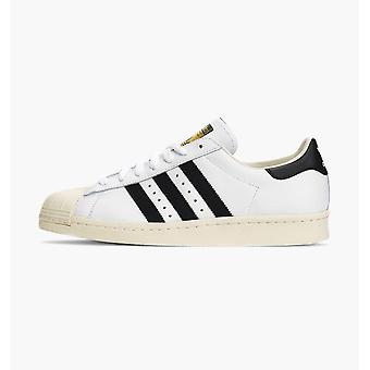 Adidas Superstar 80S Men'S White/Black/Chalk Shoes Boots