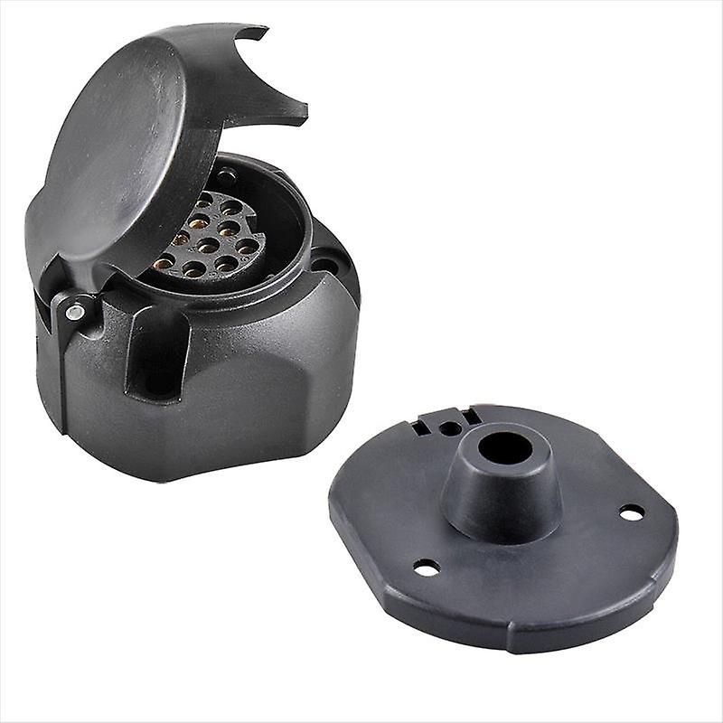 Socket 13-pin PVC Jaeger type + rubber seal