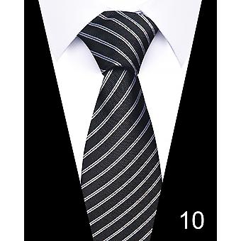 Men's Tie Gravatas Whole Brown Woven 7.5cm Silk Tie Wedding Accessories Fit Group Office