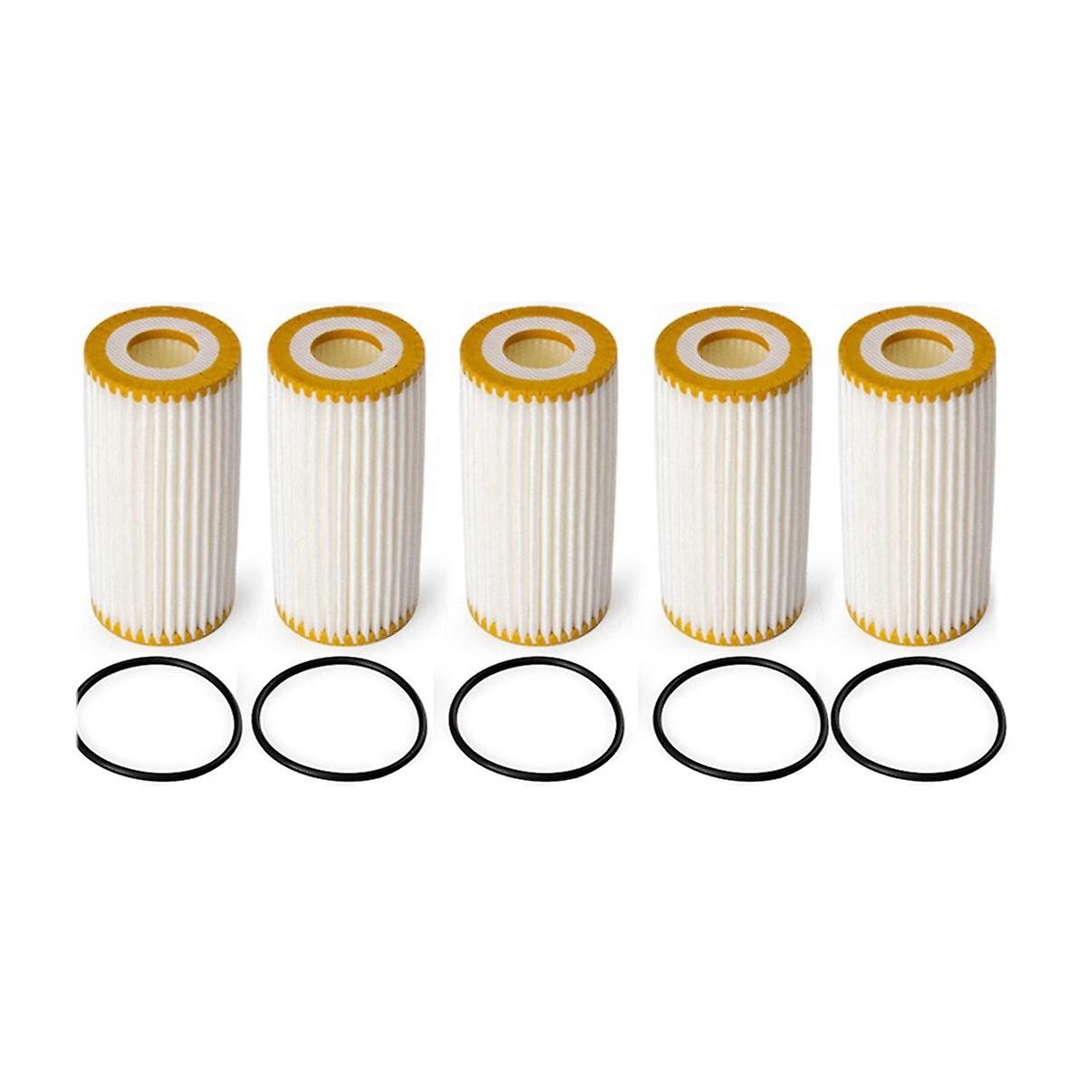 5Set Oil Filter 06L115562B for 4M 2Nd 2.0 40TFSI 45TFSI 2016-2020 CYMC CYRB 06L115466C 4MB