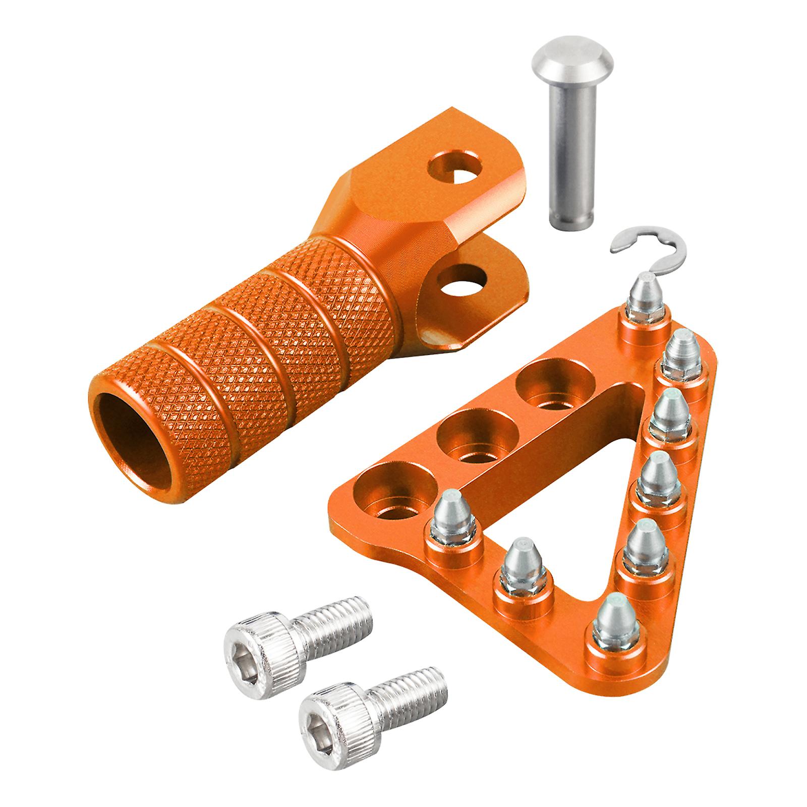 Nicecnc Rear Brake Pedal Step Tip & Gear Shift Lever Tip For Ktm 690 Smc Enduro Supermotor 950 Superenduro 990 Adventure