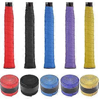 Racquet Grip 5pcs Stretchy Anti-skid Tennis Badminton Racket Overgrips