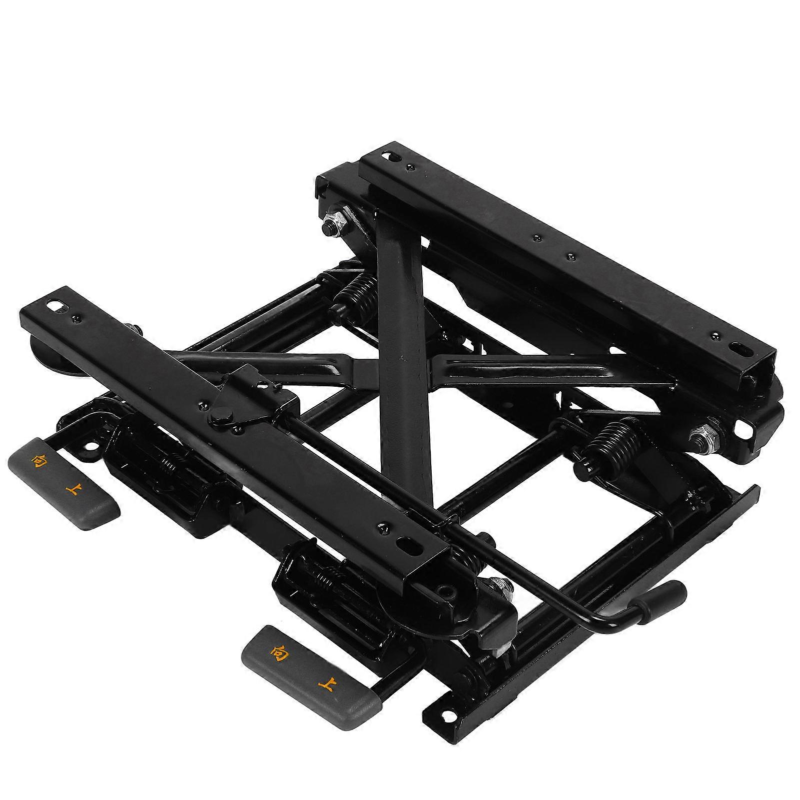 Car Seats Height Adjuster with Slide Rail 155mm Lifting Height Steel Alloy Truck Seat Lifting Base for RHD Vehicle NO.07277