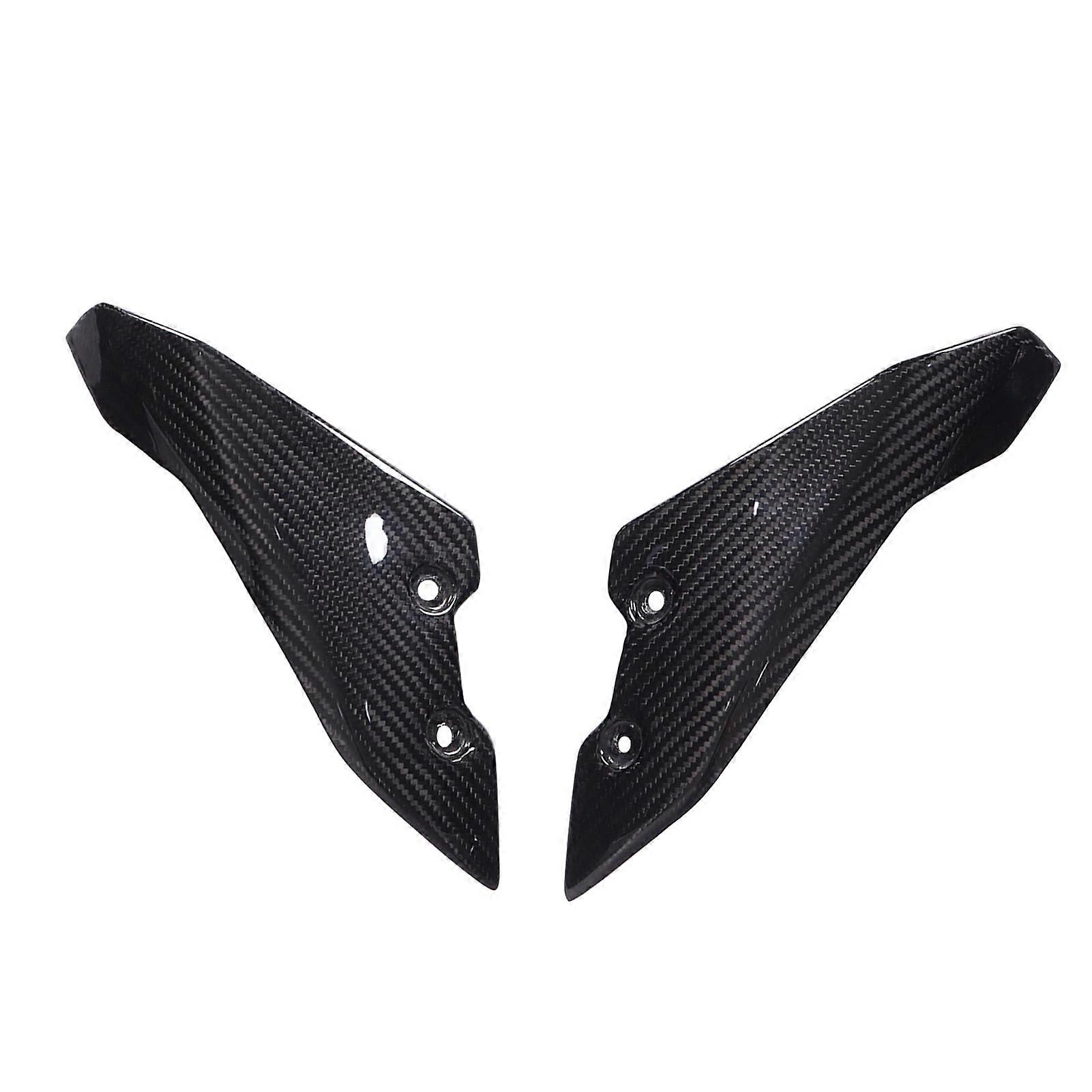 2pcs Motorcycle Side Windscreen Fairing 3K Carbon Fiber Replacement for MT10 20162018 E2U611
