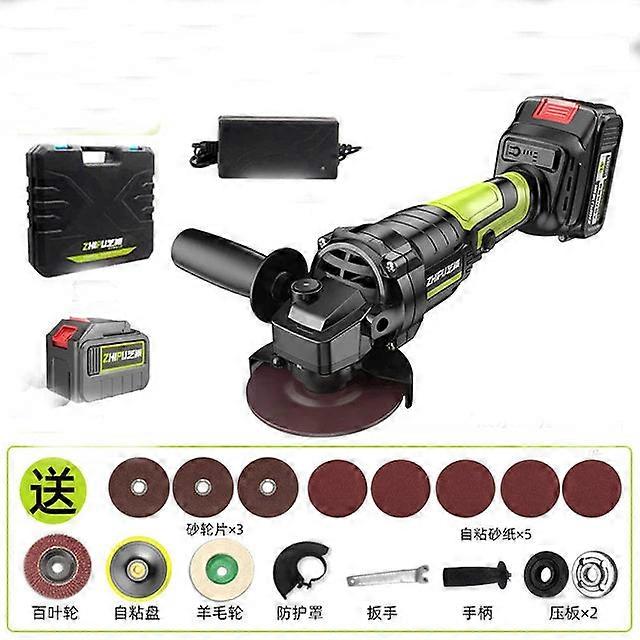 21V Brushless Angle Grinder 4 Inch Cordless Mini Polishing Diamond Cutting Hine Electric Power Tool With Battery