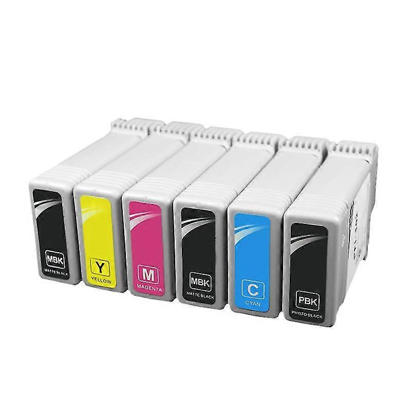 LCL Tintenpatronen PFI102 (6er Pack) – Ersatz Für Canon PFI-102 – 130 Ml, Kompatibel Mit Canon ImagePROGRAF IPF500, IPF510, IPF600, IPF605, IPF610, IPF650, IPF700, IPF750, IPF760 U.a.