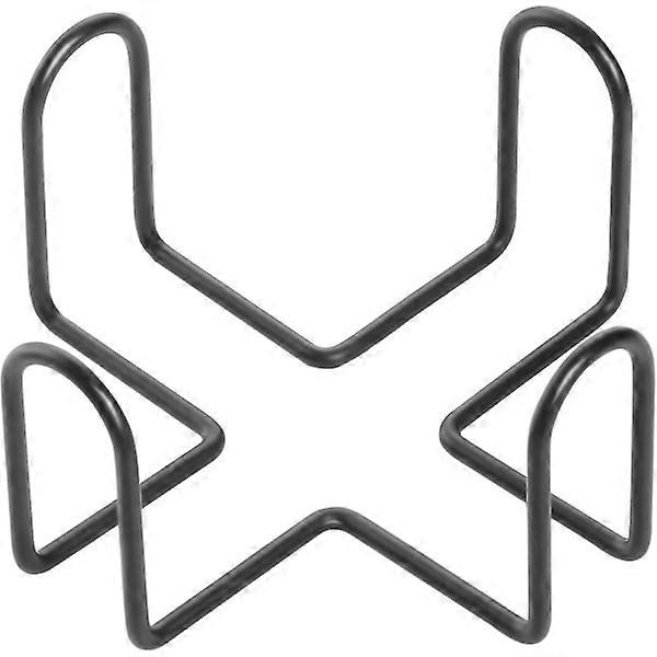 Minimalistic Black Iron Metal Coasters Holders for both round and square coasters