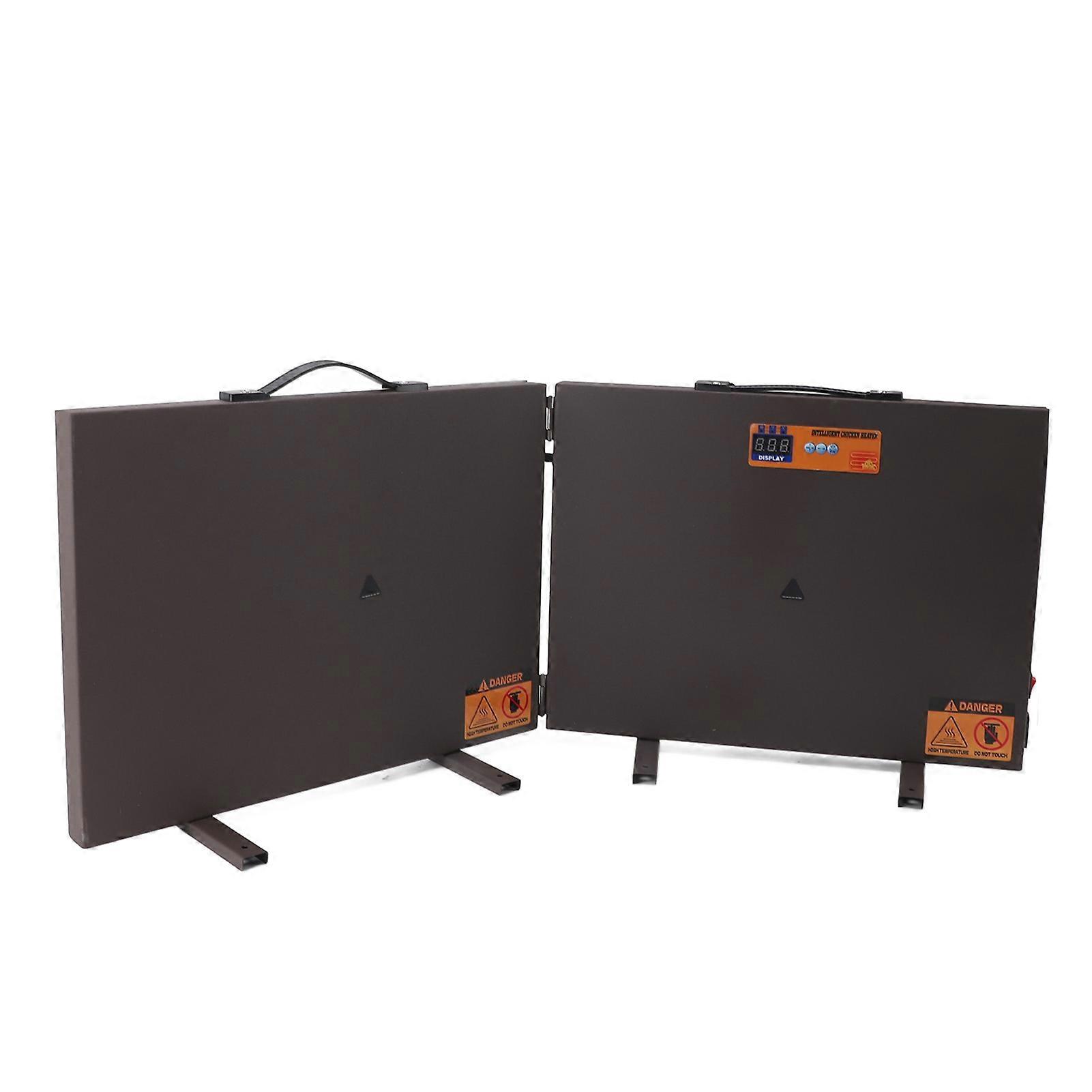 Folding Chicken Coop Heater Anti Bite Wire Timing Chicks Radiant