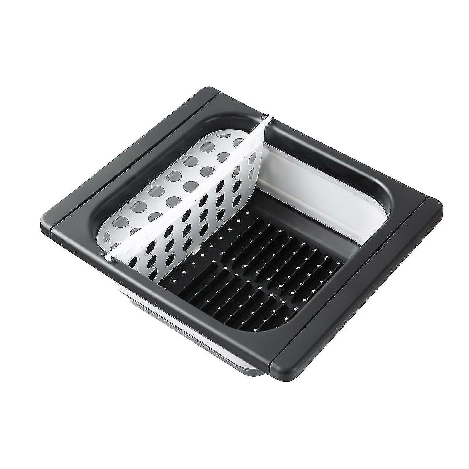 folding dishes and tableware folding filter basket creative storage box