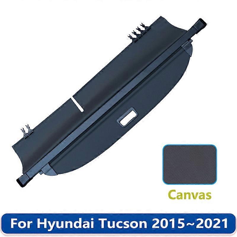וילון תא מטען לרכב עבור יונדאי טוסון TL 2015 ~ 2022 2016 2017 2019 כיסויי מטען נשלפים אבטחת פרטיות אביזרי מזוודות