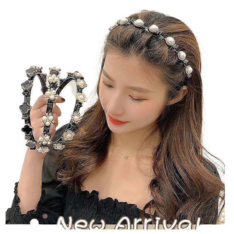 Rhinestone hairpin headband 5PCS