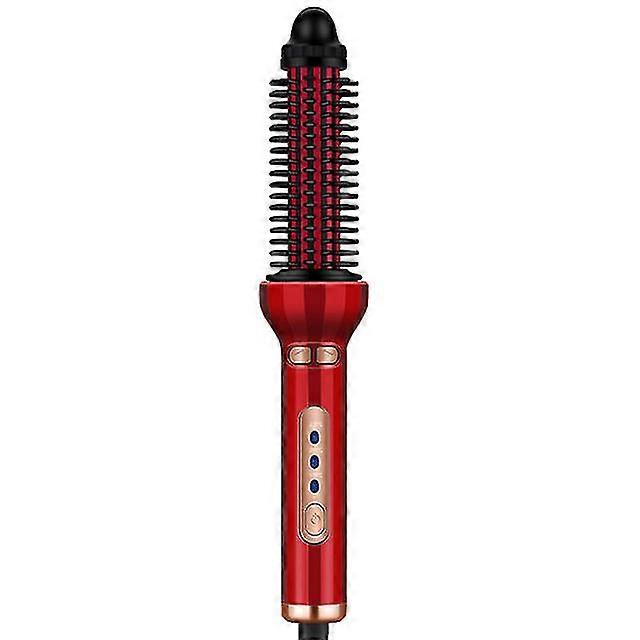 Hair straightener brush 2 in 1 heating curler hair comb styler hair straightening iron straightener comb