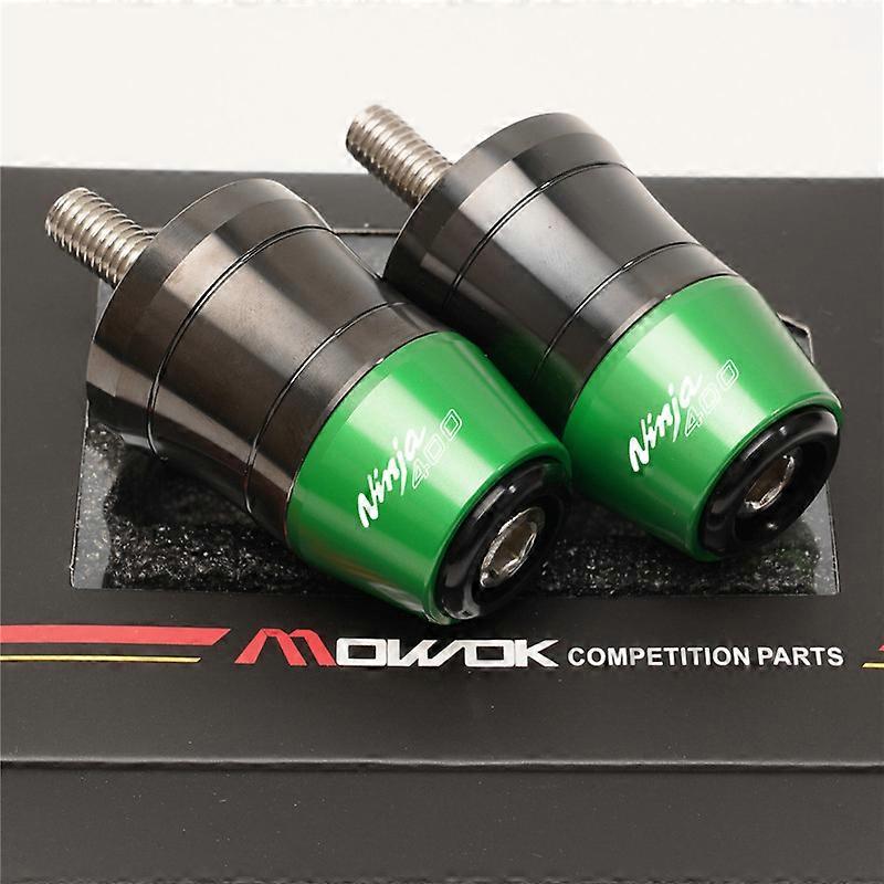 MOWOK for Kawasaki Ninja NINJA400 Z400 Modified Stainless Steel Weighted Handlebar Plug Handlebar Plug