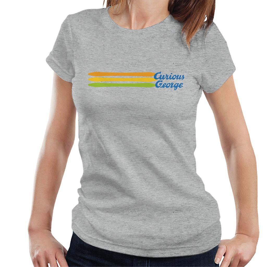Curious George Blue Logo Women's T-Shirt