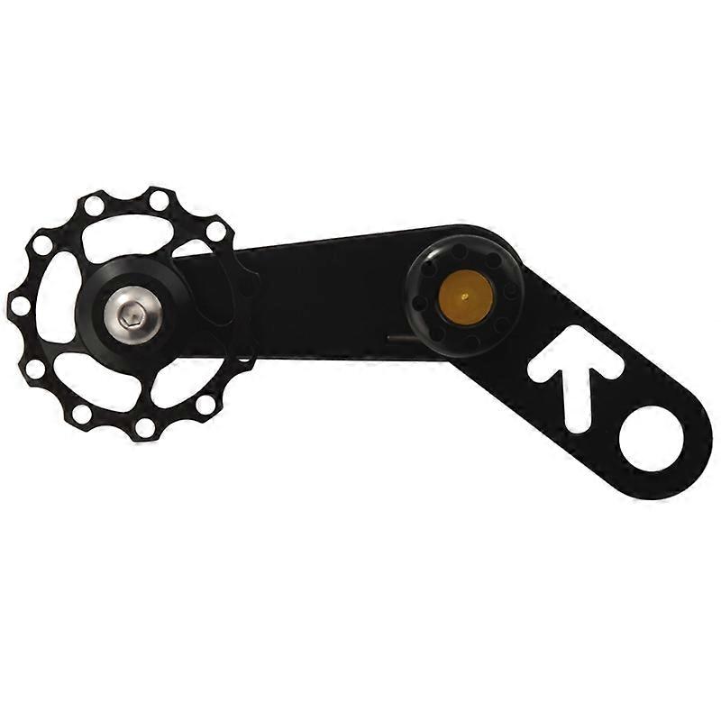 Folding Bike Chain Tensioner Bicycle Guide Wheel Single Speed Rear Derailleur Chain Tensioner with