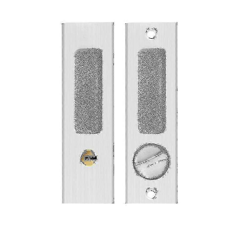 Pocket Door Handle With Key Sliding Door Lock Key Recessed Door Handle 160mm High Quality