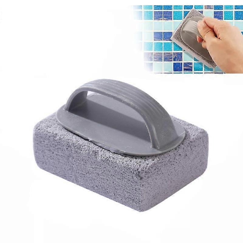 Hand-Held Pools Pumice Stone, Pool Cleaning Block with Handle