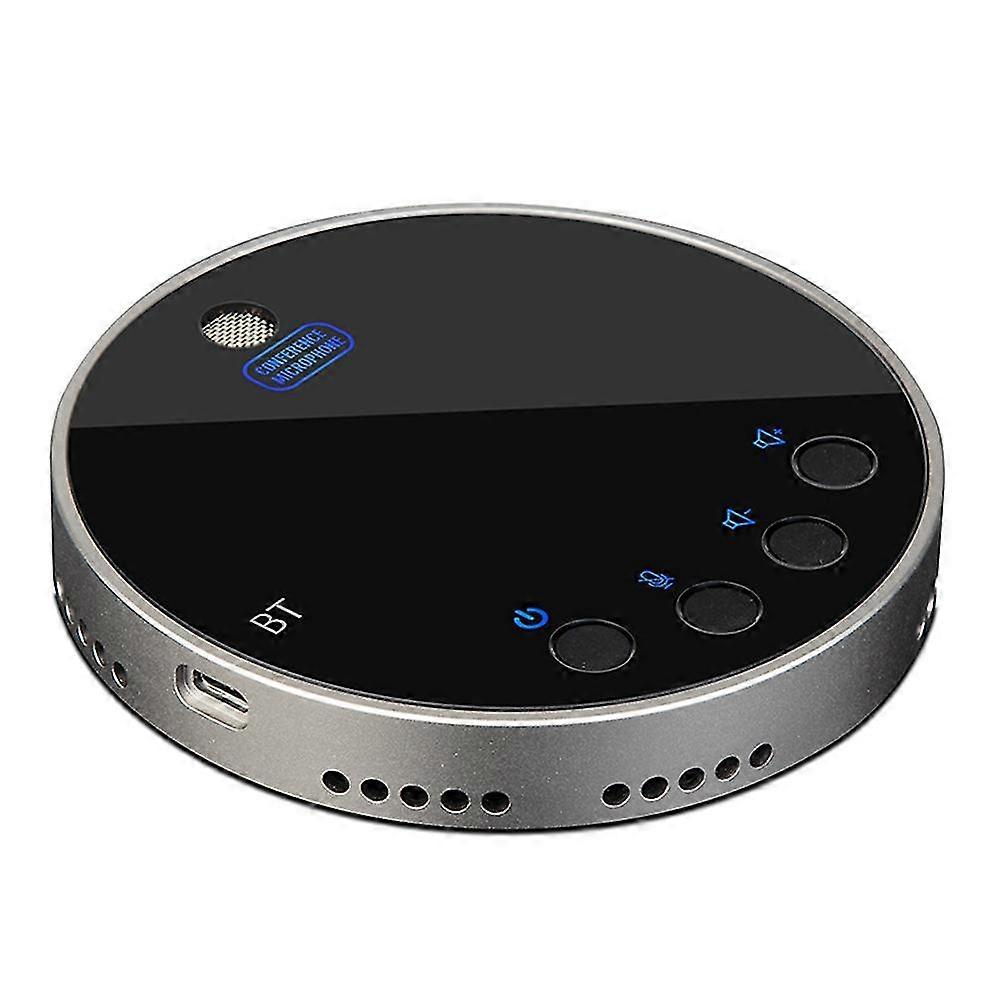 Usb Conference Microphone With Speaker,omnidirectional Speakerphone Computer Mic With 360 Voice Pickup