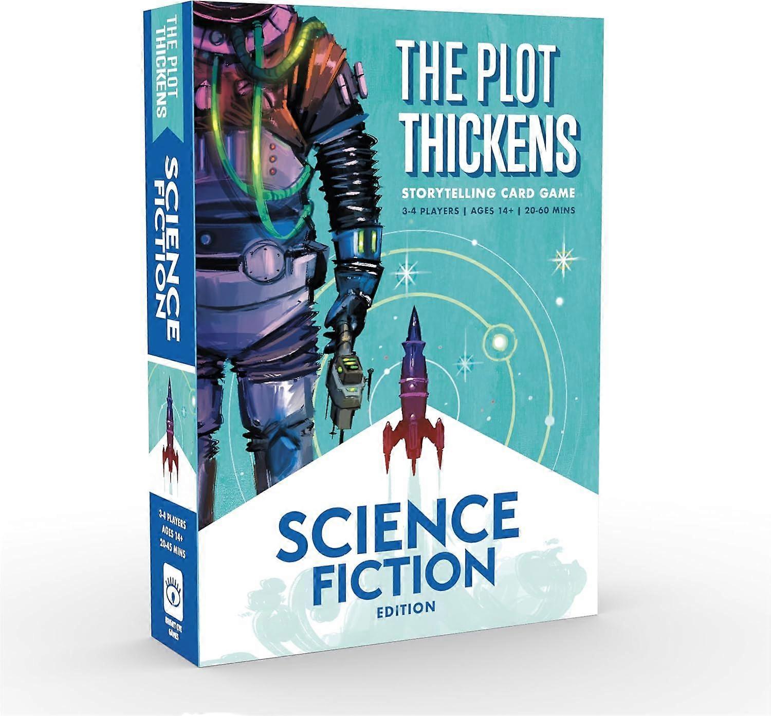 The Plot Thickens Science Fiction Ed Board Game