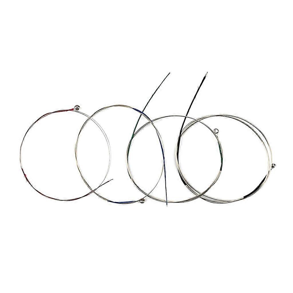 Viola String Set Silver C-G-D-A for Full Size 1st-4th Se Musik Strings Steel